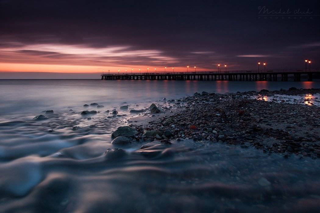 Балтийское море, Гдыня, Рассвет, Утро, Michał Olech