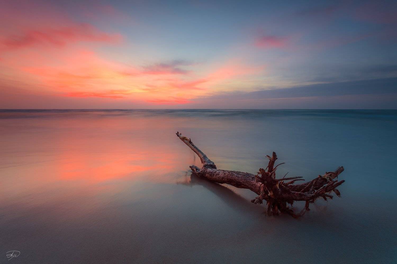 Baltic Sea, Colors, Curonian spit, Long exposure, Sunset, Руслан Болгов (Axe)
