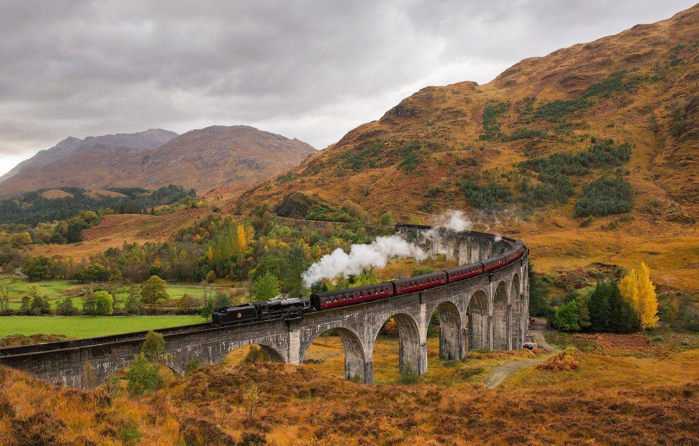 гленфиннан виадук, шотландия, Андрей Ведерников