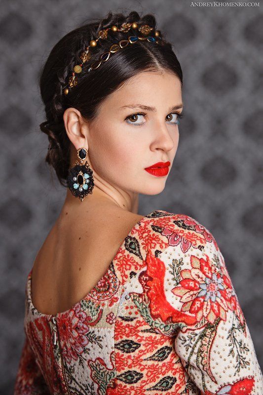 Девушка, Импульсный свет, Красивая девушка, Макияж, Портрет, Студия Beauty фото превью