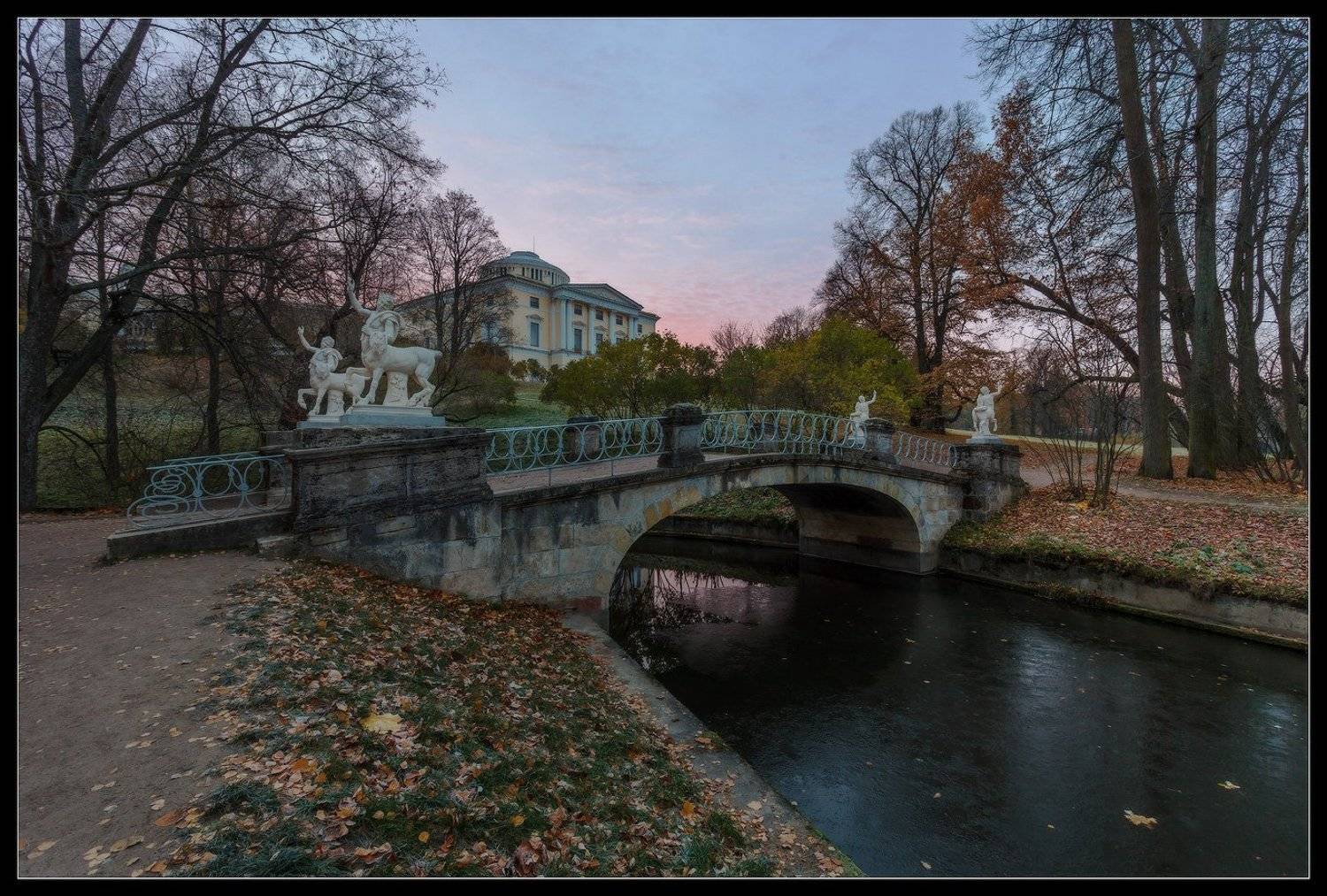 Осень, Павловск, Павловский, Парк, Россия, Илья Штром