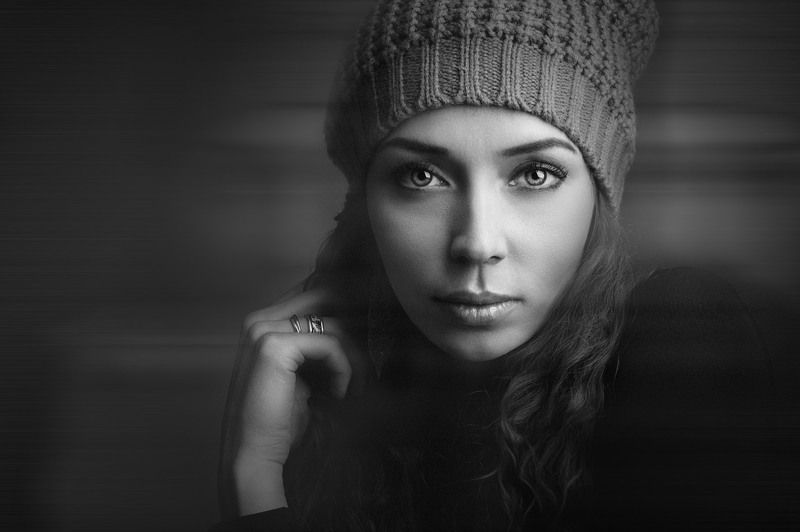 Beautiful, Beauty, Girl, Glamour, Light, Nikon, Studio, Взгляд, Глаза, Гламур, Девушка, Портрет, Студия Взгляд фото превью