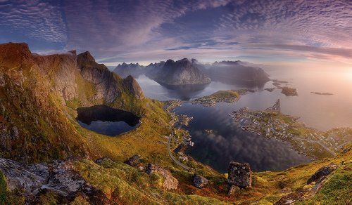 Рассвет над Reine II - В другом свете...