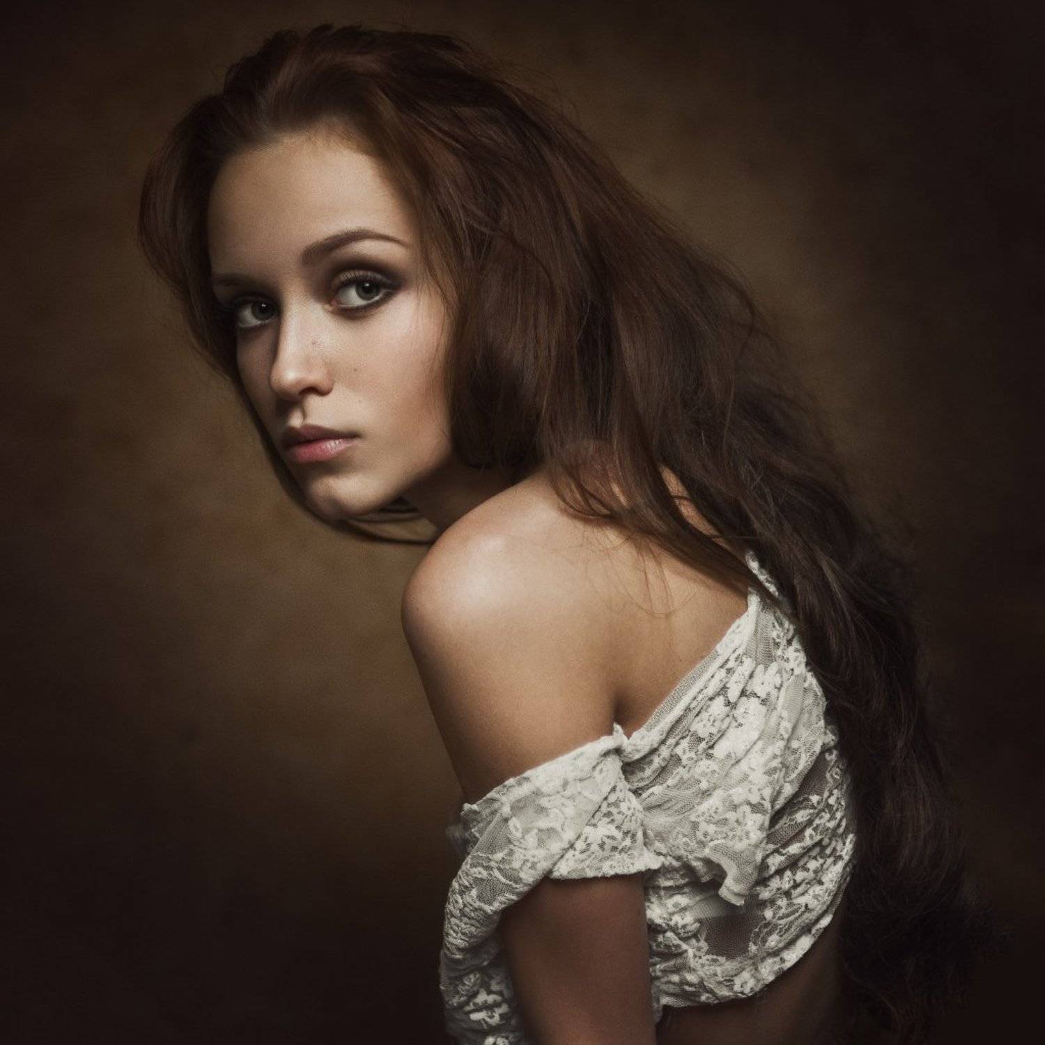 Девушка, Портрет, Федотов, Феликс райа, Сергей Федотов