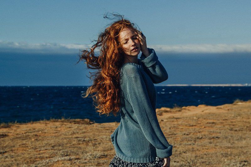 alone, crimea, face, feeling, freckles, girl, hair, mood, portrait, portret, red, sea, wind, веснушки, ветер, волосы, девушка, закат, крым, море, настроение, портрет, портрет девушки, портфолио, рыжая, рыжий, свобода, севастополь, цвет, черное море, чувст s e a & w i n d фото превью