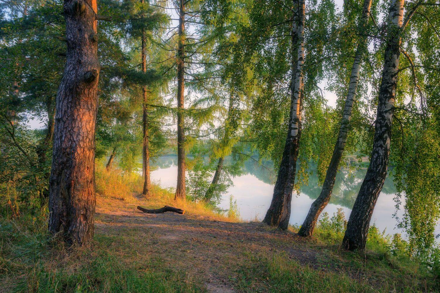 природа, пейзаж, рассвет, озеро, Мартыненко Дмитрий