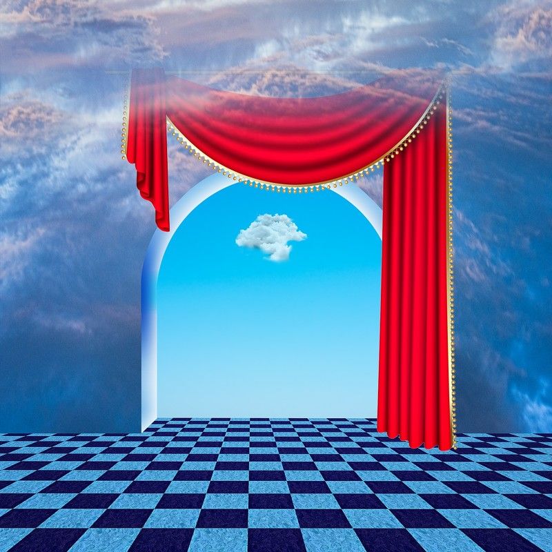 blue, collage, color, colors, concept, conceptual, digital, digital art, dream, editing, metaphysics, photo collage, photography, red, surreal, surrealism, Metaphysical Dream фото превью