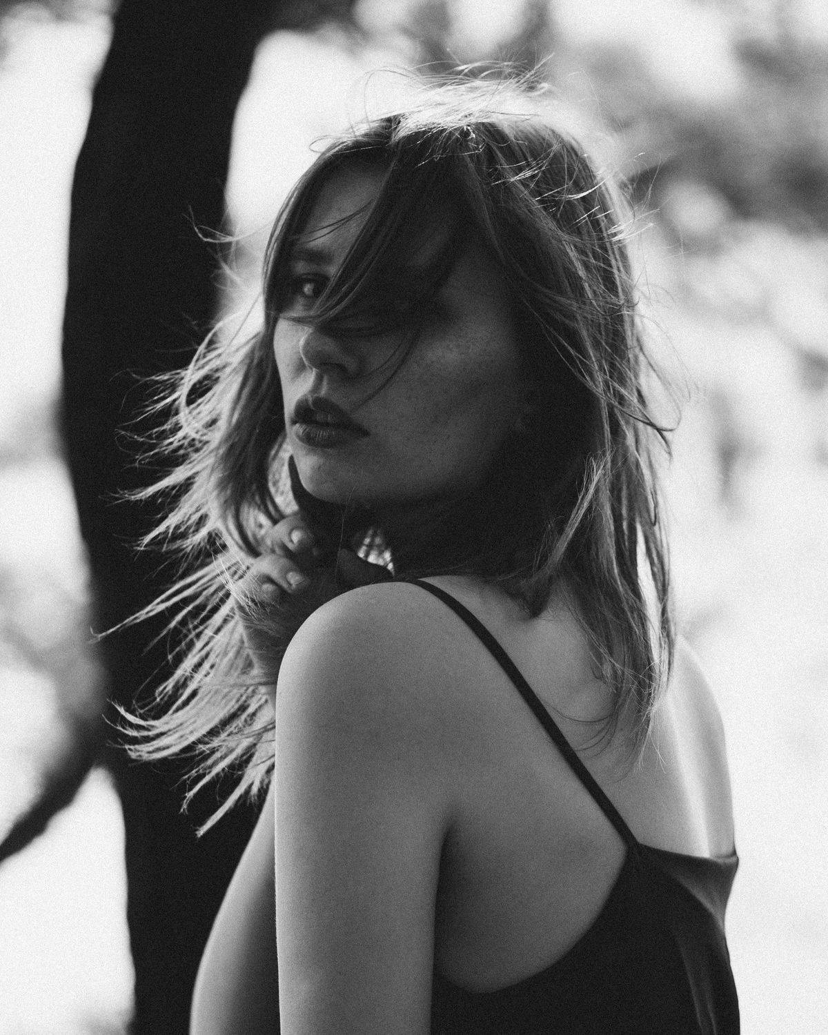 портрет, девушка, чб, Терников Александр