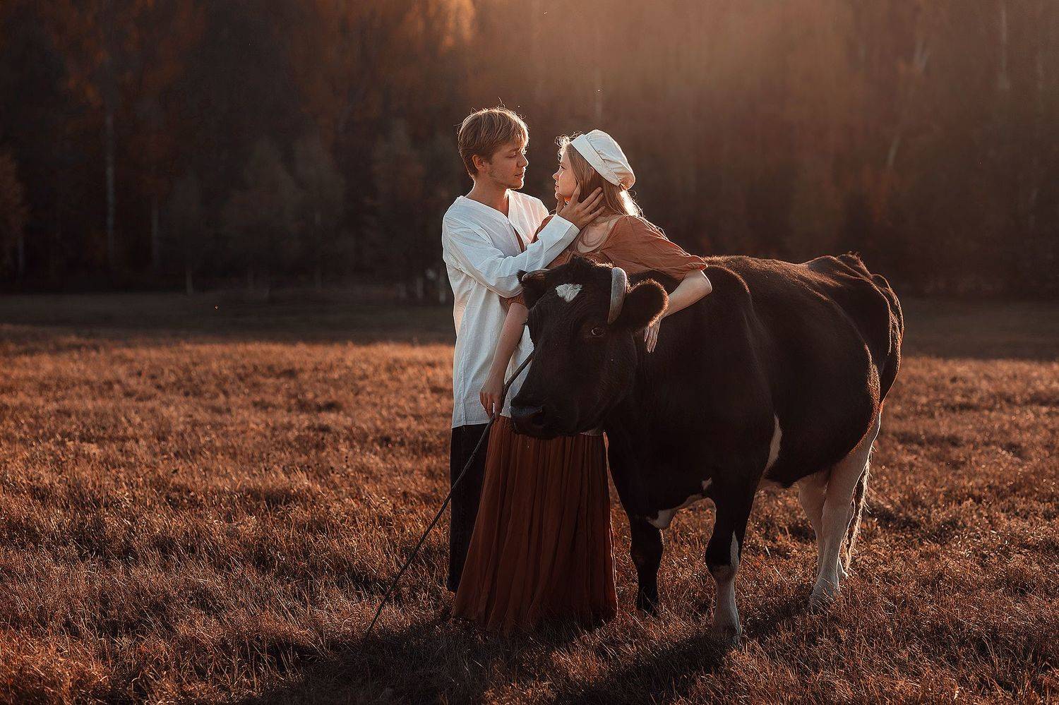 пастушка, корова, любовь, lovestory, Оксана Пипкина