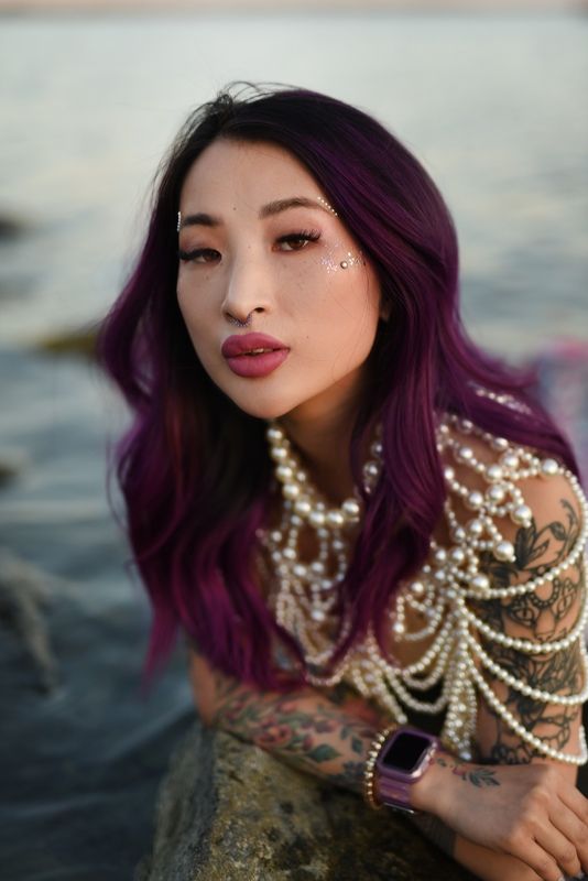 портрет , девочка, весна , portrait , girl , русалка Русалка фото превью