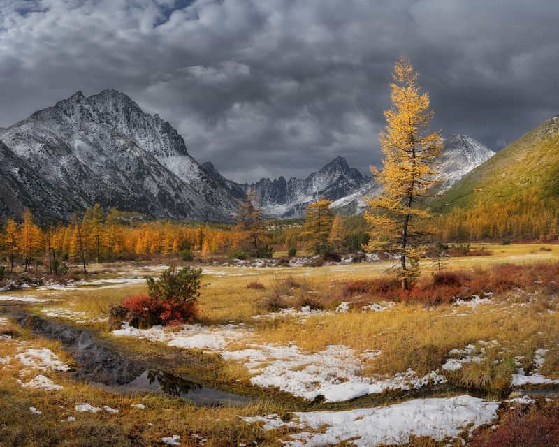 осень, колыма, озеро джека лондона За тьмою всегда приходит свет фото превью
