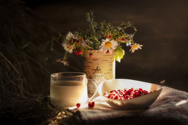 лето,земляника,летний день Лето фото превью