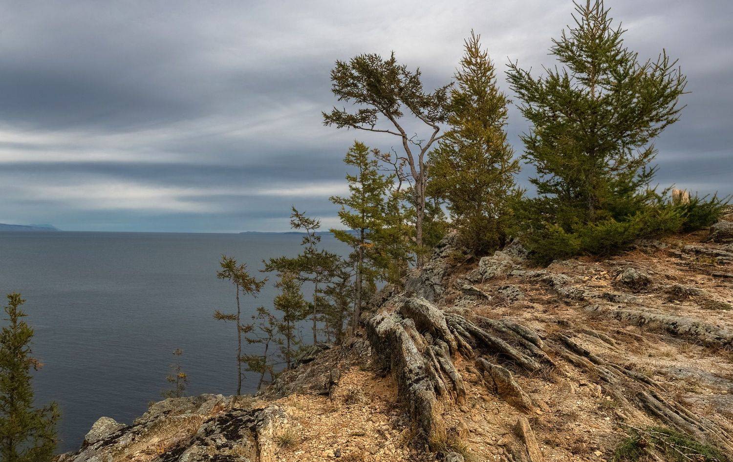 байкал, ольхон, осень, склон, Марина Фомина