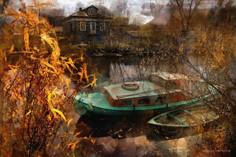 город вторая Соломбала. осень.  фото превью