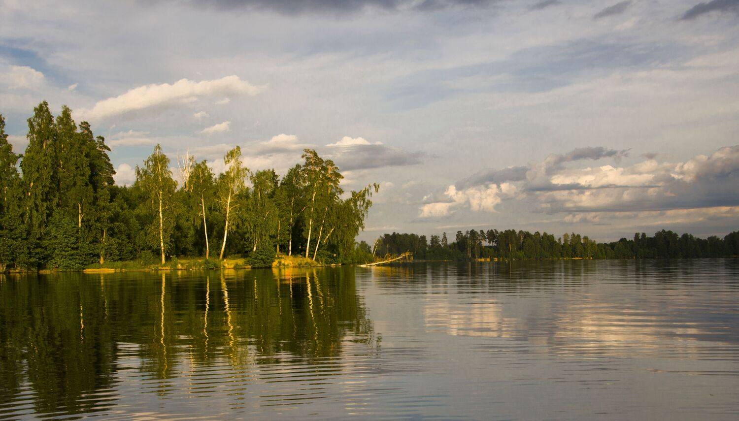 утро пейзаж облака, Александр Березуцкий