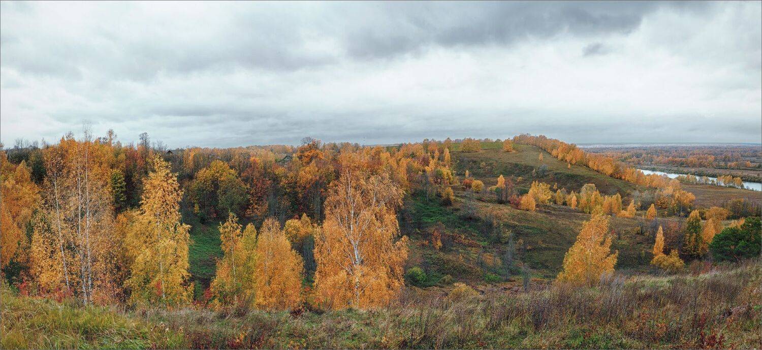 пейзаж, осень, свет, цвет, александр никитинский, Никитинский Александр