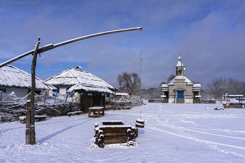 Зимний полдень фото превью