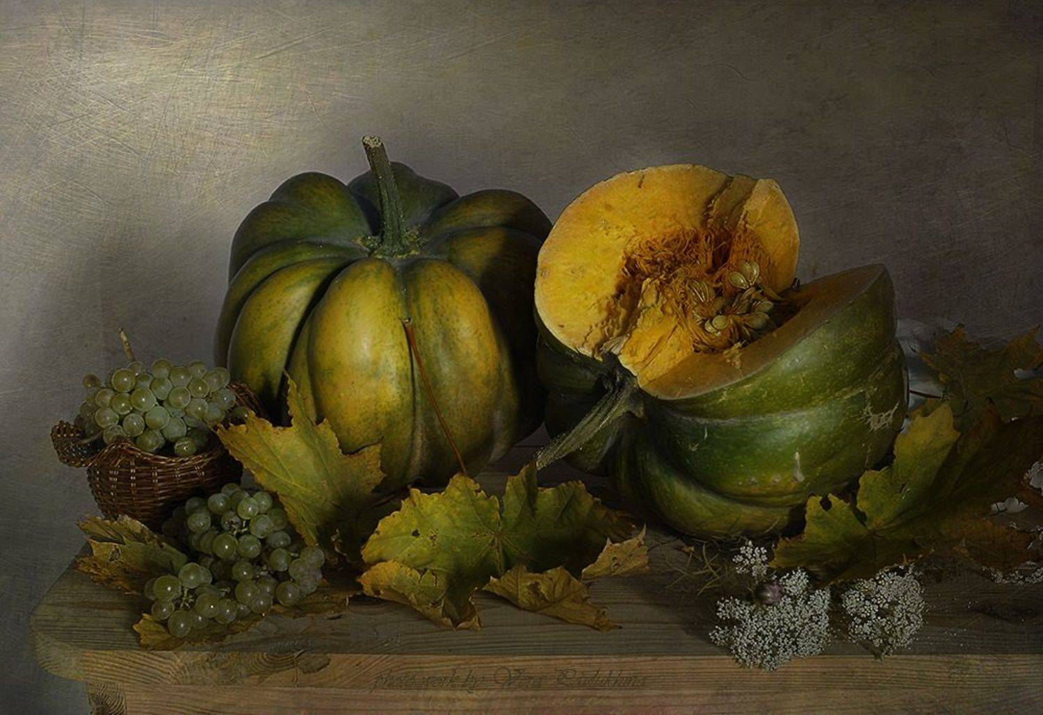 натюрморт, вера павлухина, тыква, осень, Вера  Павлухина