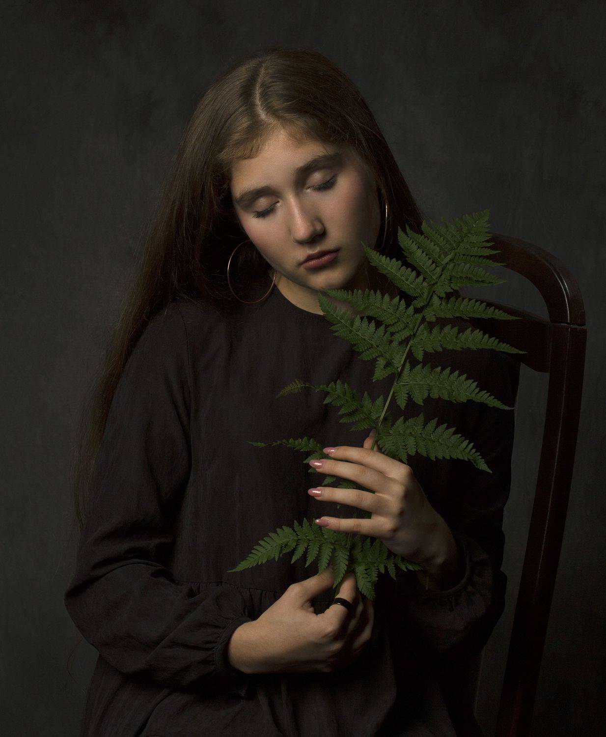 Портрет,стиль,Аглая,природа,зелень,Сон, она, Замятин Александр