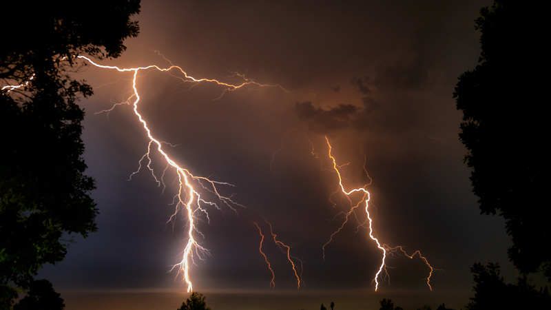 Южная Африка - Гроза над Индийским океаном фото превью