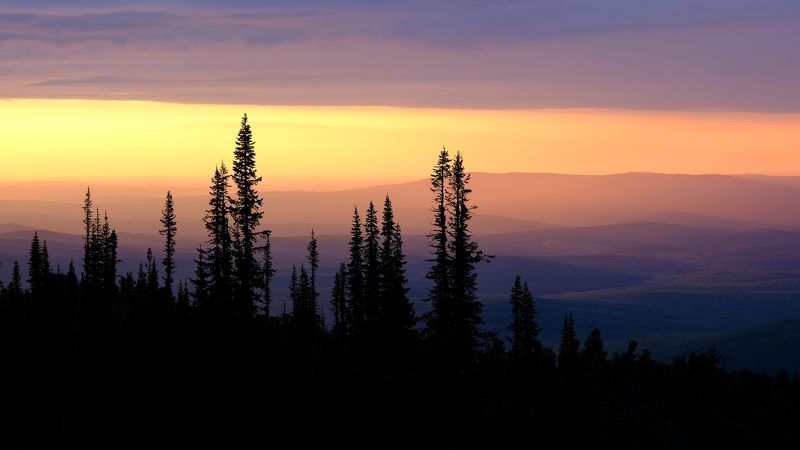 кутурчинское белогорье, кутурчины, красноярский край Краски заката фото превью