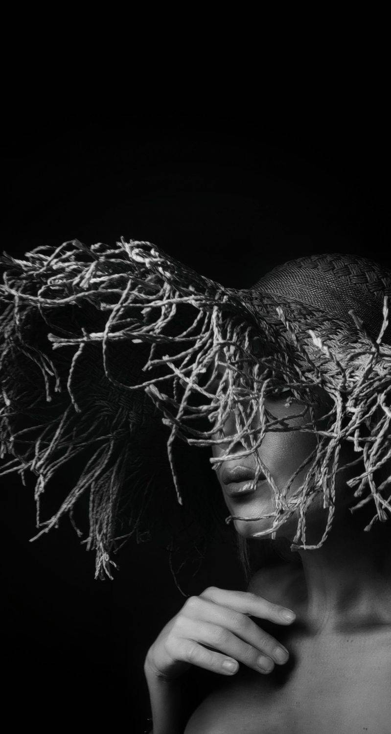 девушка в шляпе, Анастасия Калинина