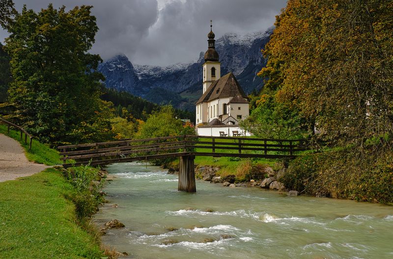 Баварские Альпы фото превью