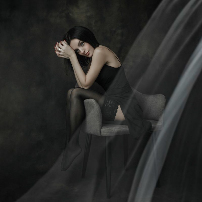 #femaleportrait #portrait #famale #veil Anastasia фото превью