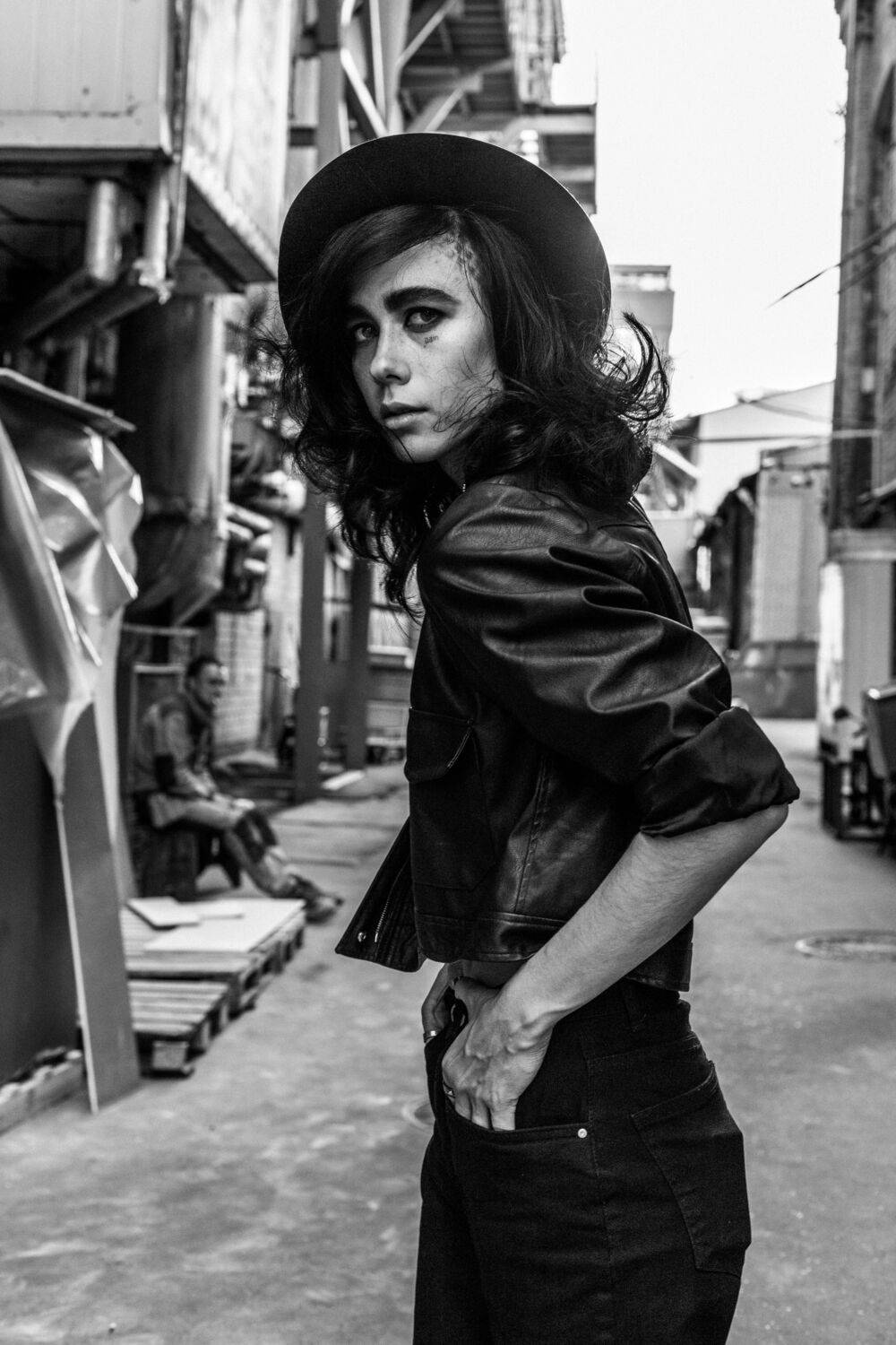 женский портрет, стрит, уличная фотосессия, Элина Ларченкова