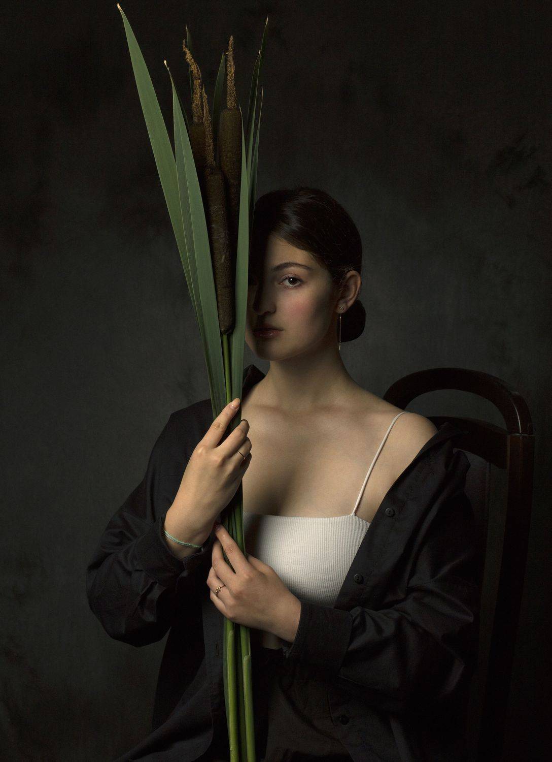 портрет,сева,девушка,стиль,она,природа,взгляд,свет,тень, Александр Замятин