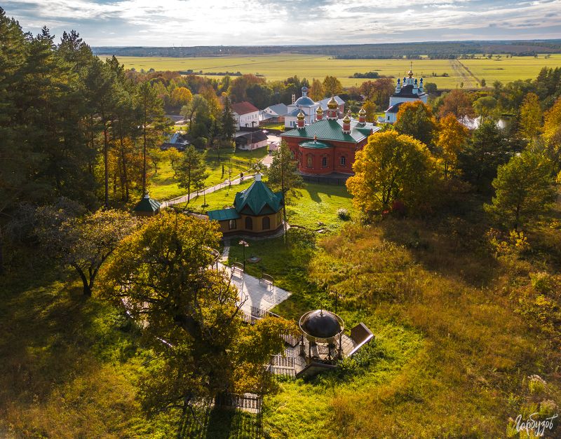 Свято-Введенский Макариевский Жабынский мужской монастырь. Тульская область. фото превью