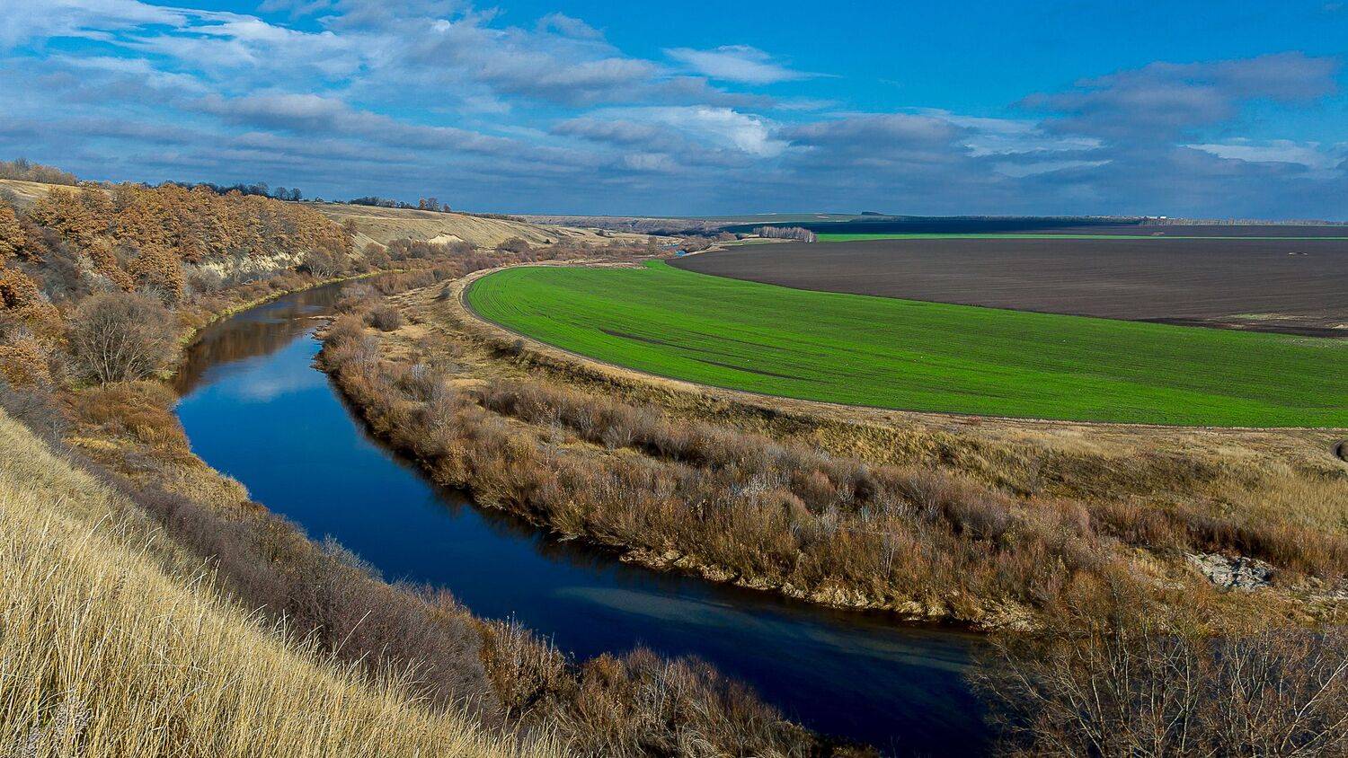 ноябрь,река олым,, Николай Бологов