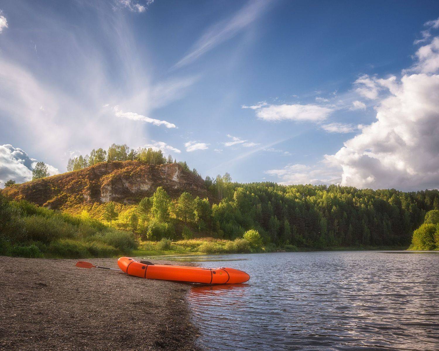 пермский край, пейзаж, закат, красота природы, поле, солнце, лето, природа, дикая природа, сылва, река,  облака, лес, пакрафт, black pike,камень лобач, blackpike, Кирилл Кузнецов