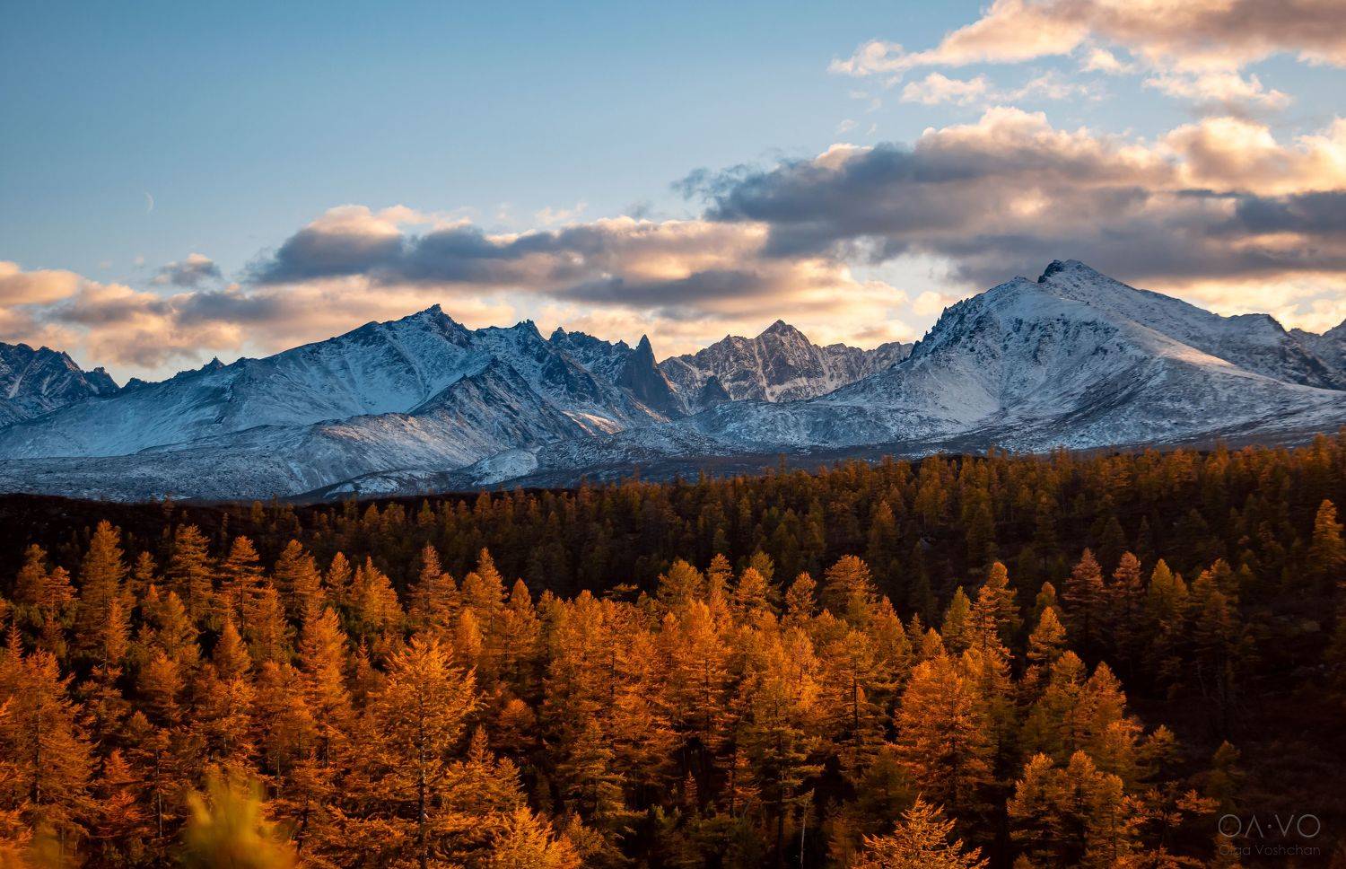 пейзаж, осень, озеро Джека Лондона, природа, горы, лес, Россия, природа России, nature, landscape, Russia, autumn, снег, snow, Вощан Ольга