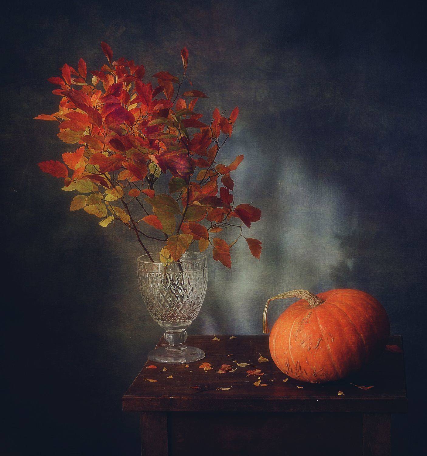 натюрморт,осень,тыква,свето-тени, Наталия К