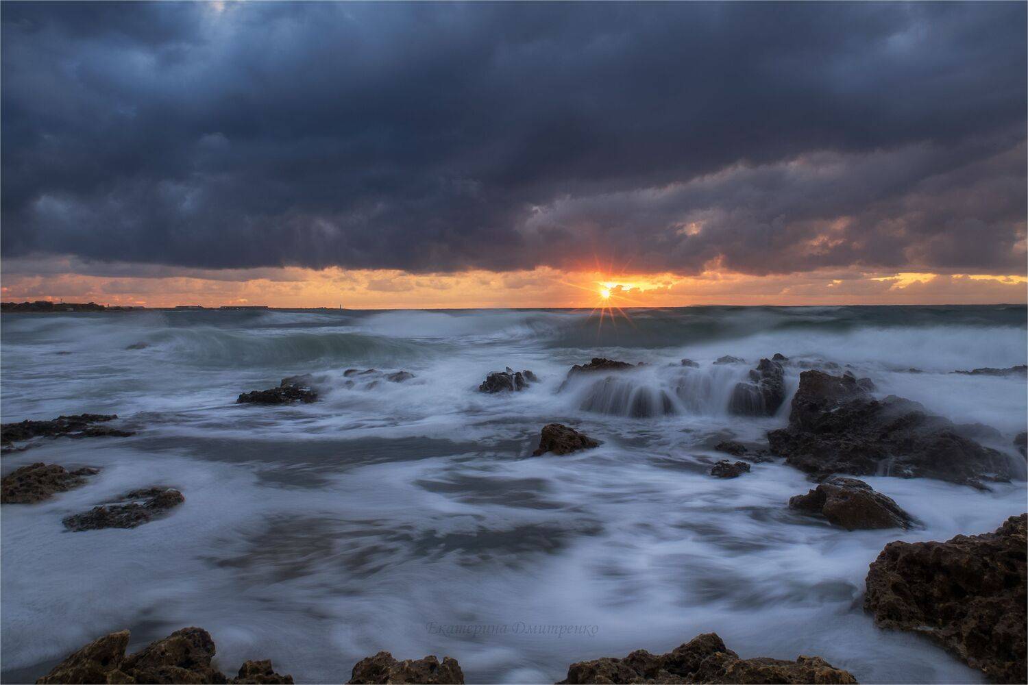 закат, пейзаж, севастополь, крым, море, небо, crimea, landscape, sunset, шторм, Дмитренко Екатерина