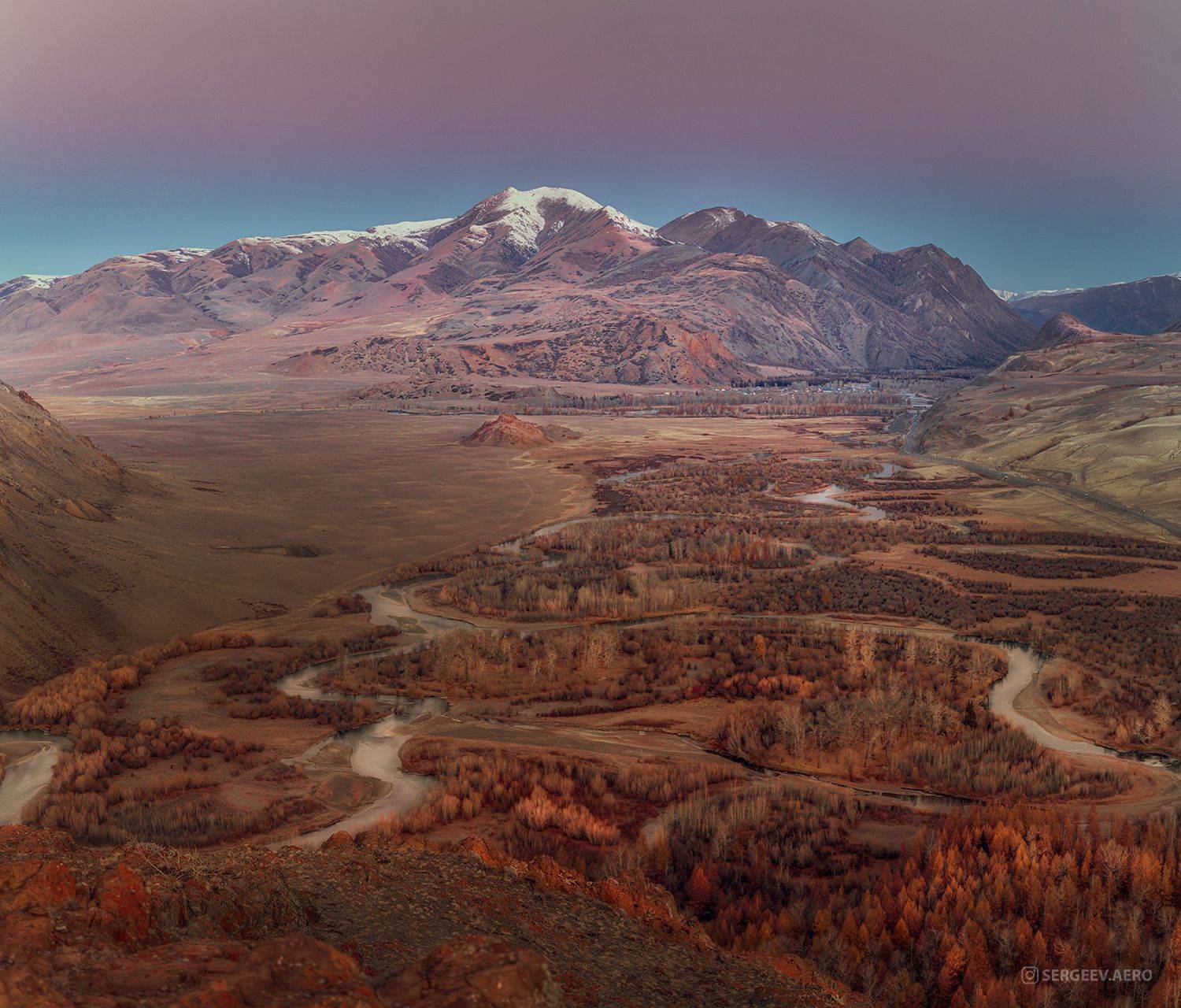 алтай, осень, октябрь, природа, пейзаж, сибирь, панорама, рассвет, утро, гора, река, altai, autumn, october, nature, landscape, panorama, canon, dawn, morning, siberia, mountain, river, Сергеев Кирилл