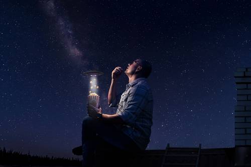 Вот она россыпь звёзд