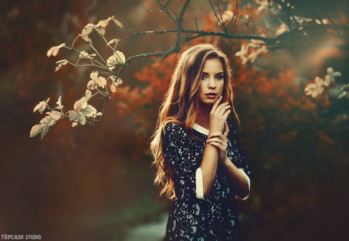 Девушка, Осень, Портрет девушки, Фотограф в донецке, Фотосессия, Сергей Урюпин