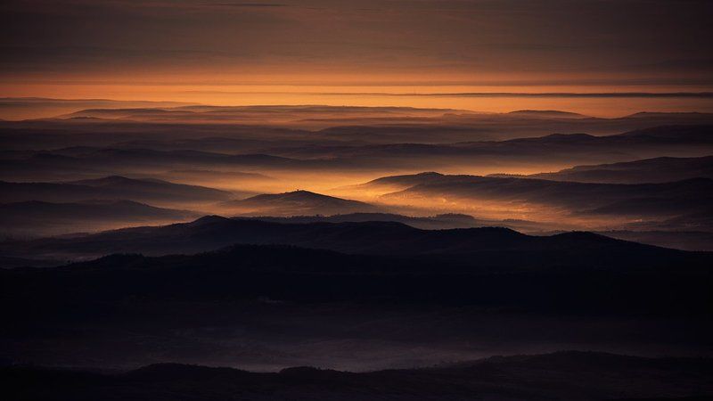 Romania, before sunrise фото превью