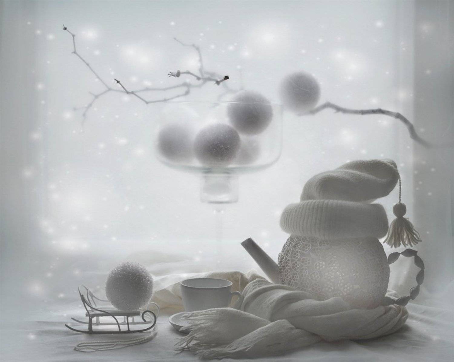 Зимнее настроение, Натюрморт, Вероника Бабенко