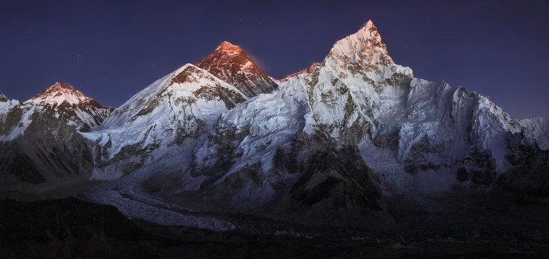 Кружка чая с бергамотом, с шоколадкой Аленка, и видом на Эверест... фото превью