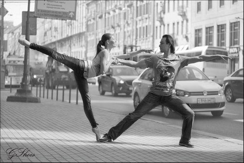 Танец на Тверской