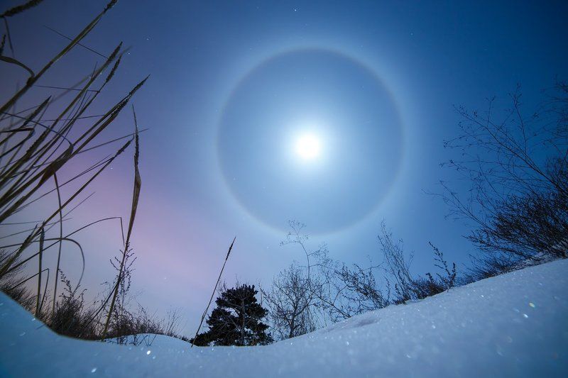 Лунное гало фото превью