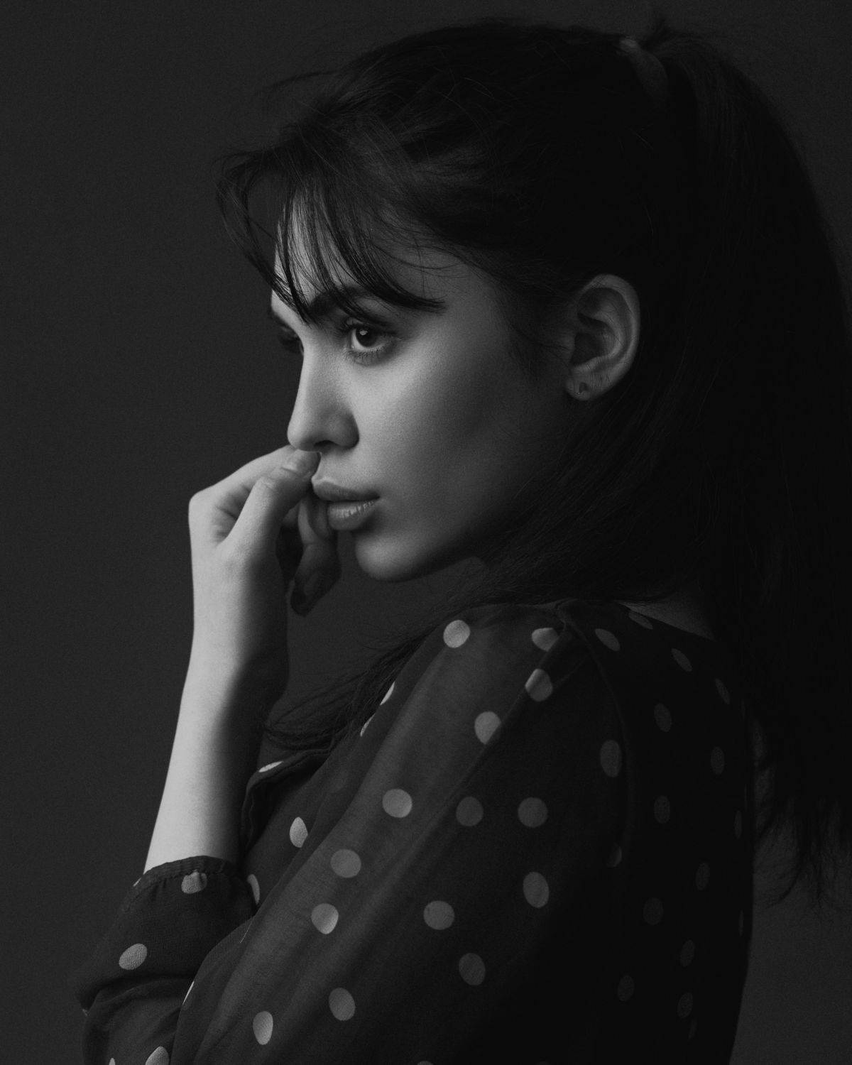 portrait femaleportrait persian studiolight bnw blackandwhite bwportrait, Navid Mousavi