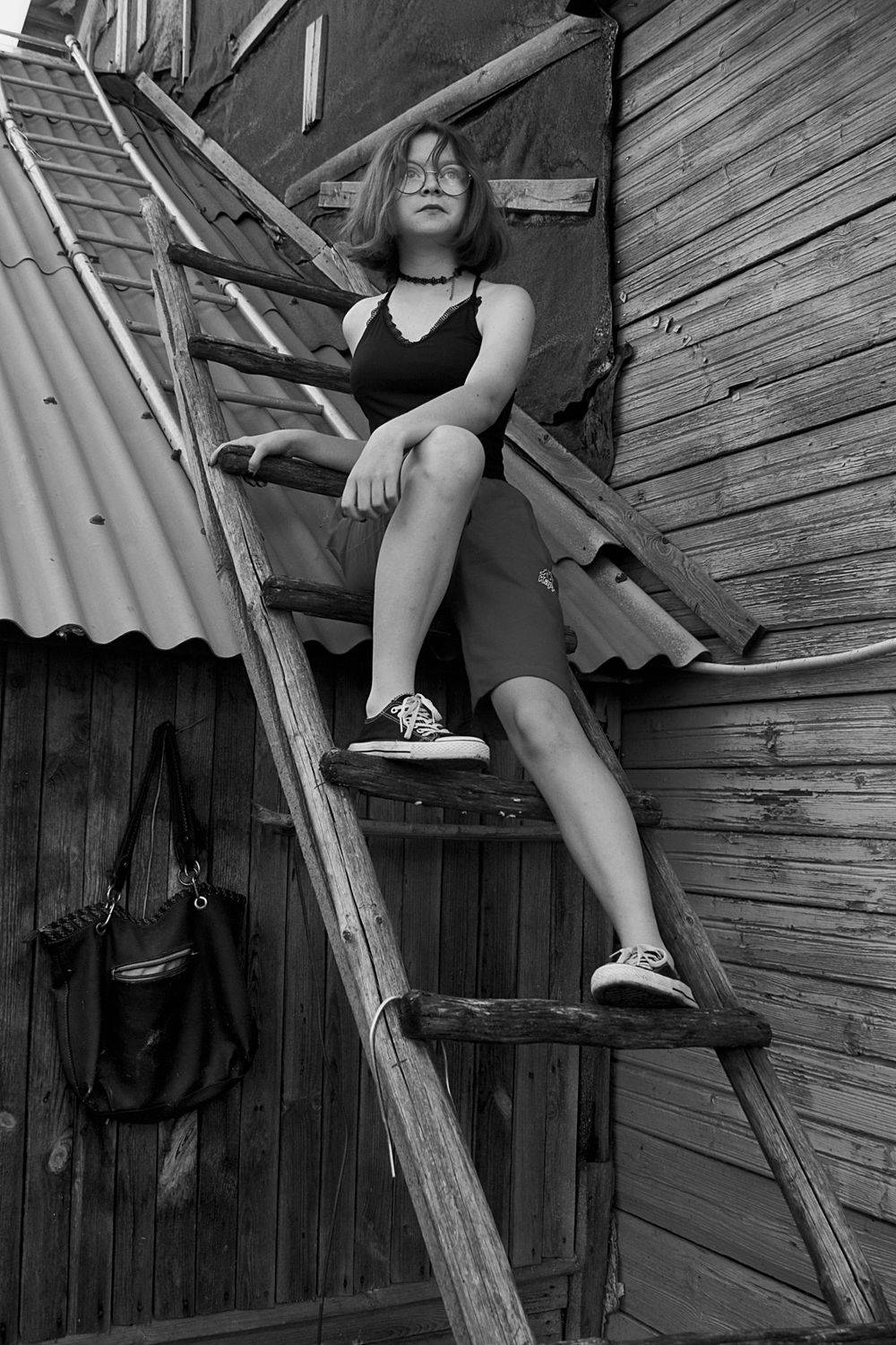 девушка, портрет, глаза, взгляд, волосы, апатиты, заболотье, деревня, Николай Смоляк