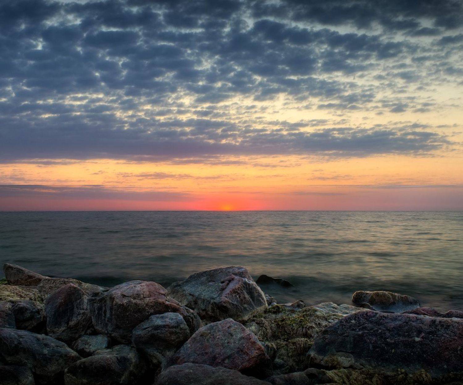 рассвет, море, азовское, геническ, 2013,, Сергей Шабуневич