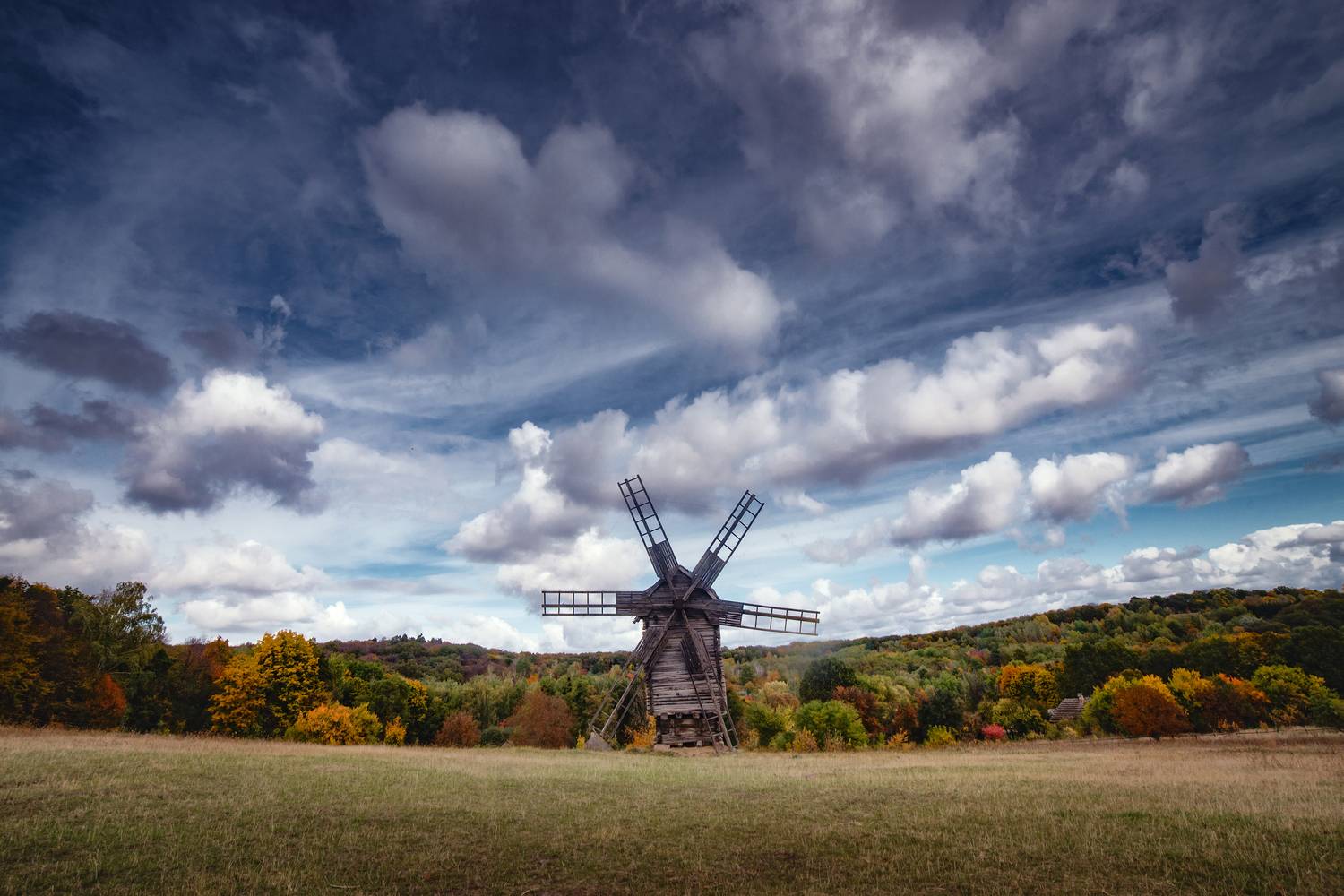украина, коростышев, небо, облака, мельница, свобода, музей пирогово,, Александр Чорный