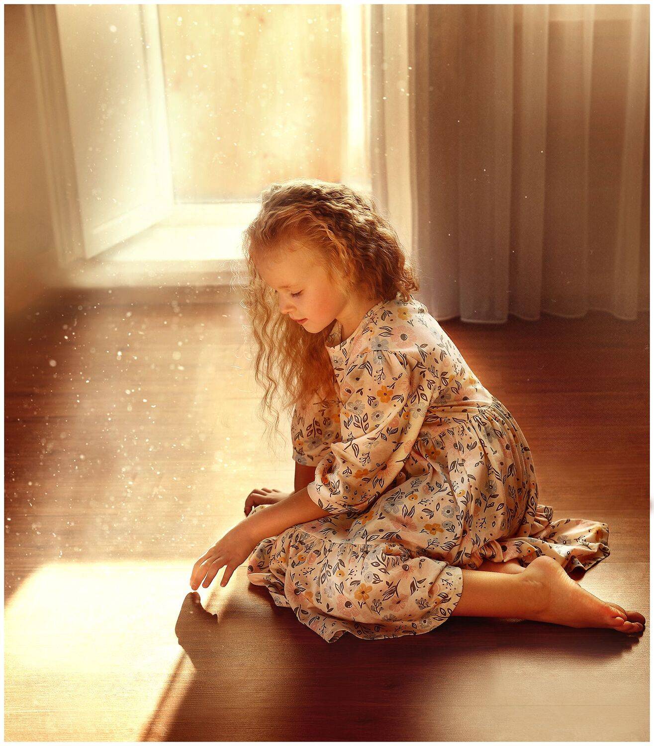 дети, девочка, утро, солнце, малышка, Шульженко Олеся Александровна