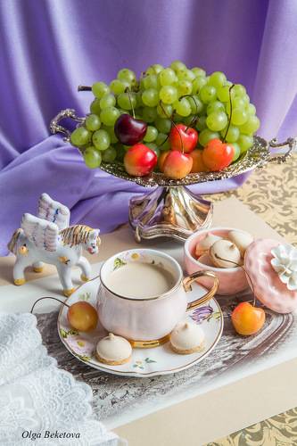 Виноград и печенюшки